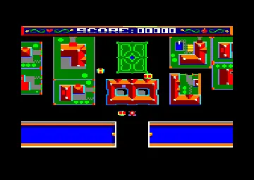 Atomic Driver (F) (1988) screen shot game playing